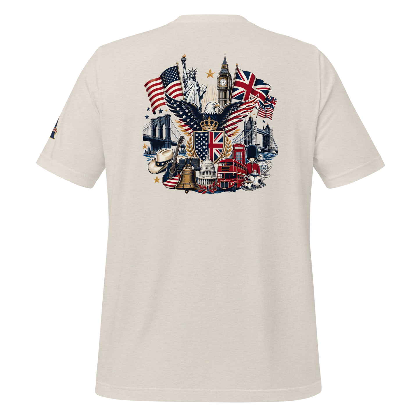 Proud-Americish & Collage Unisex T-shirt | Americish