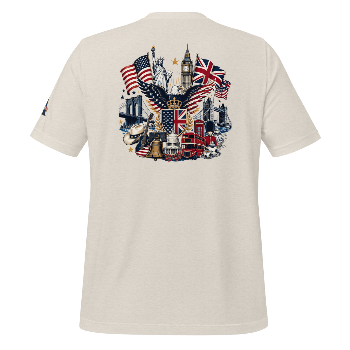 Proud-Americish & Collage Unisex T-shirt | Americish