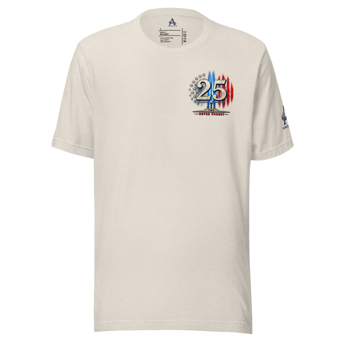 9/11-Never Forget 25 Yrs Unisex T-shirt | Americish