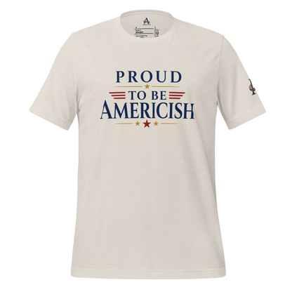 Proud-Americish & Collage Unisex T-shirt | Americish
