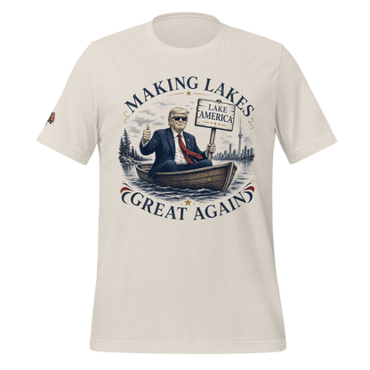 Making Lakes Great Again Trump Boat Unisex T-Shirt | Americish