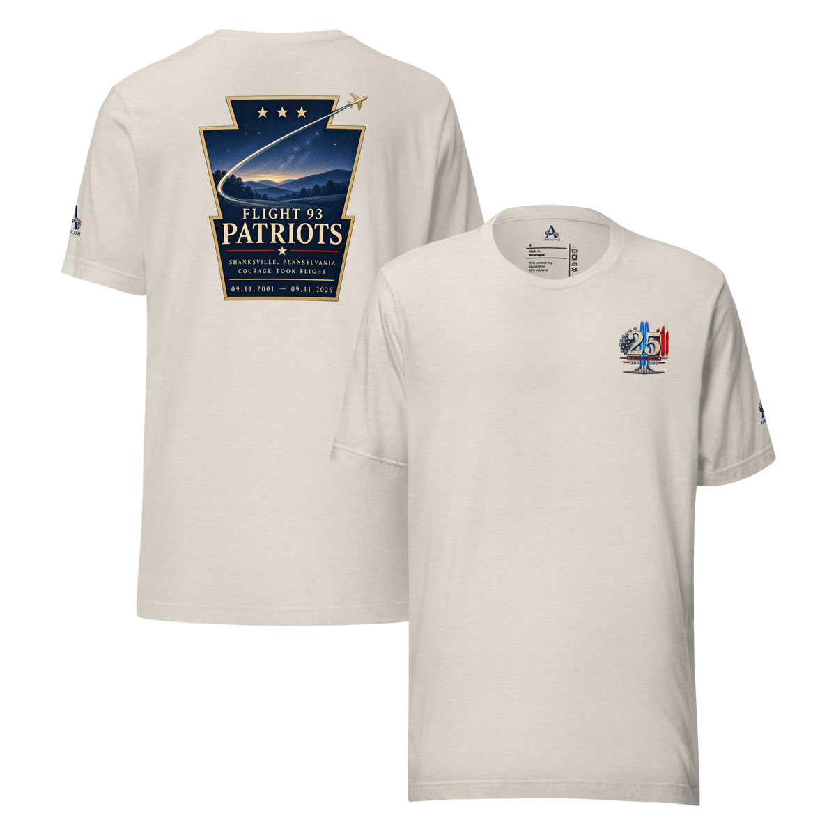 9/11-Flight 93 Patriots Unisex t-shirt | Americish