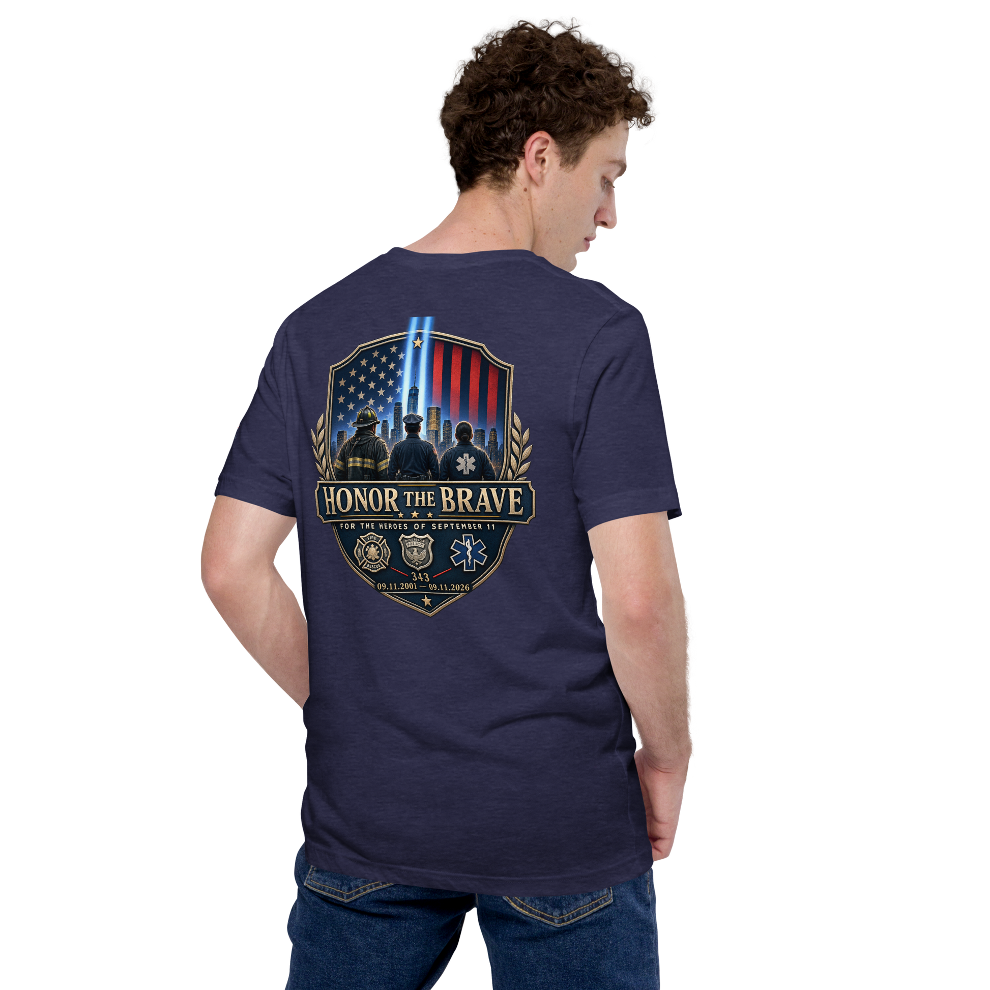 9/11-Honor the Brave Unisex t-shirt | Americish
