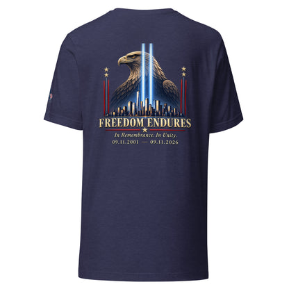9/11 Freedom Endure Unisex t-shirt | Americish