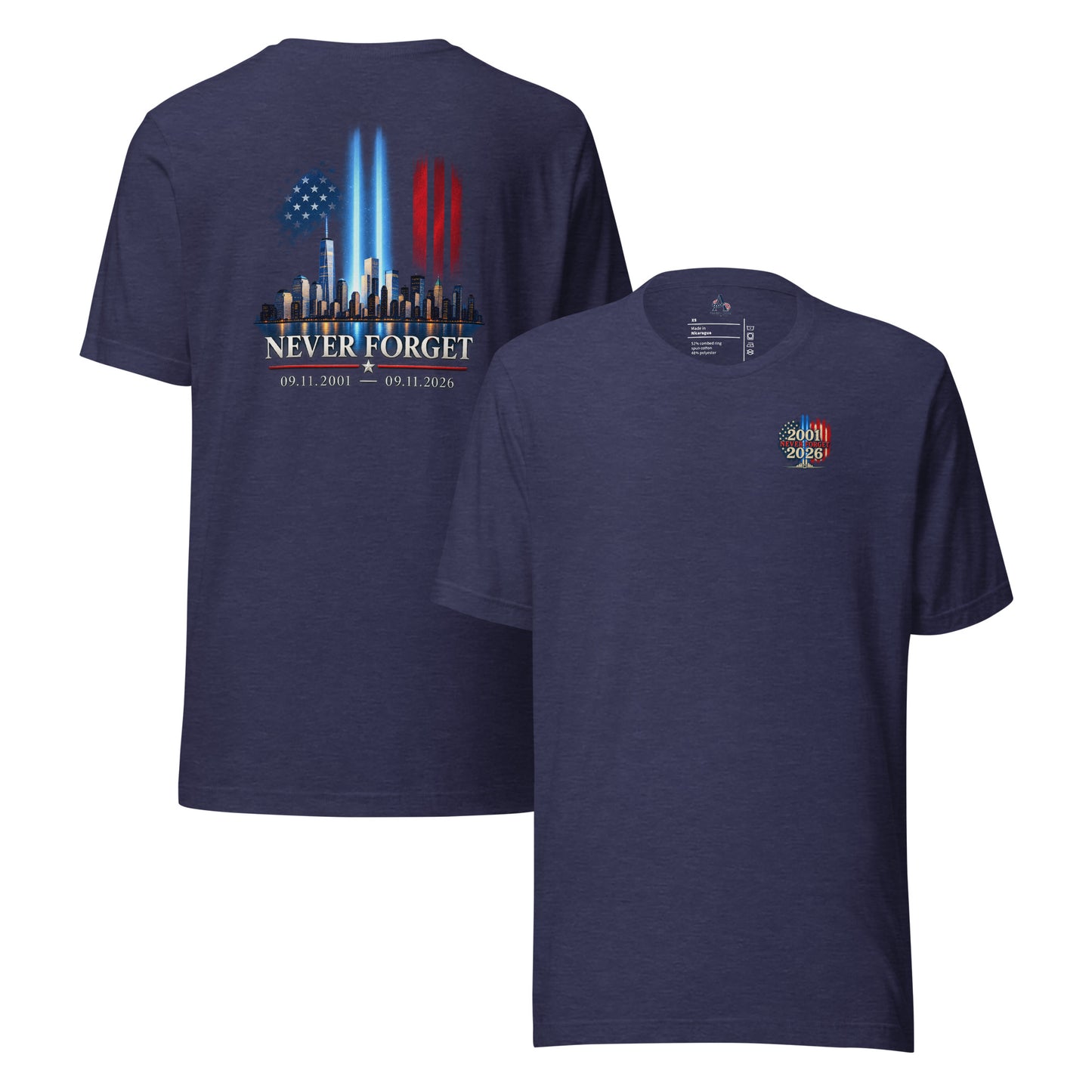 9/11 Never Forget Unisex t-shirt | Americish