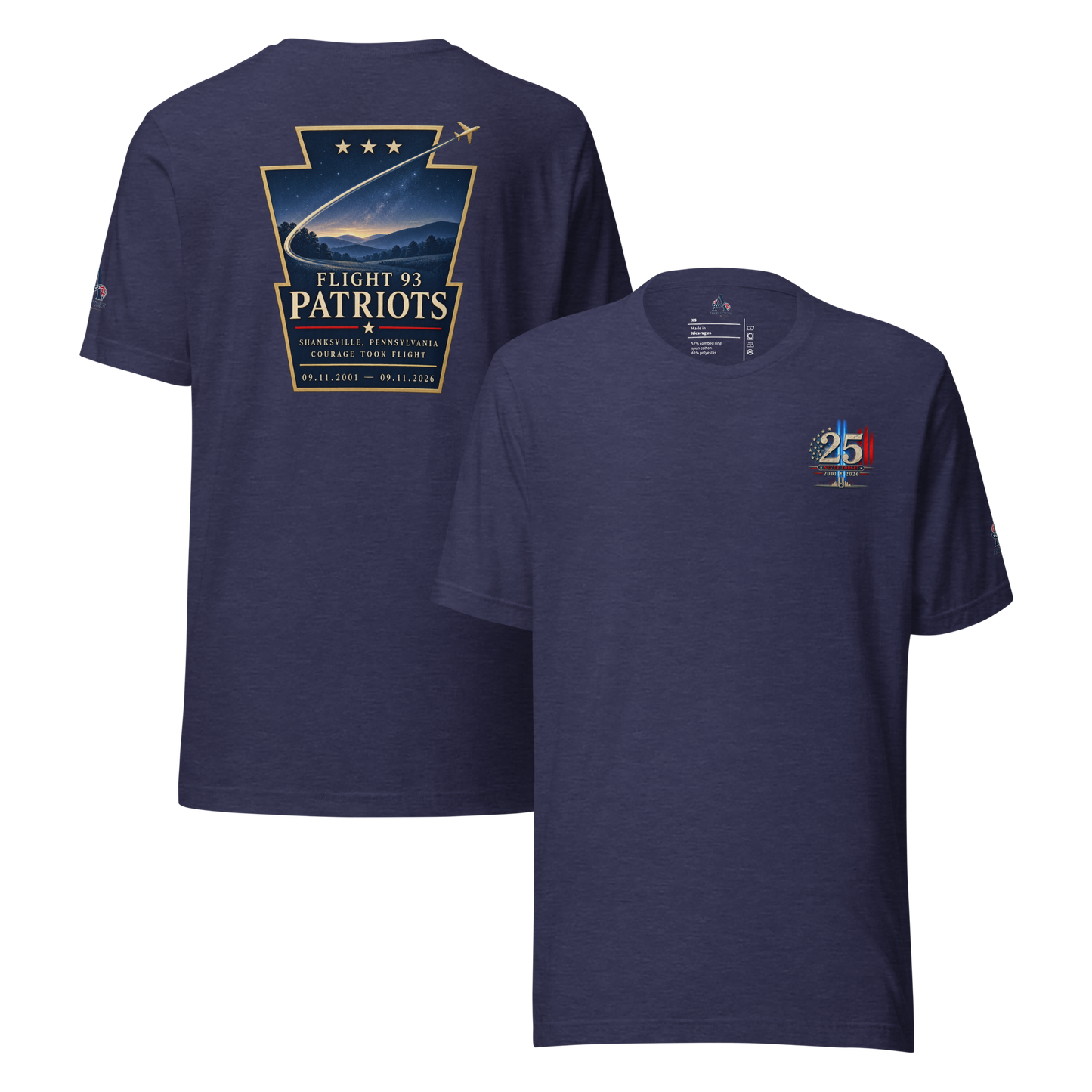 9/11-Flight 93 Patriots Unisex t-shirt | Americish