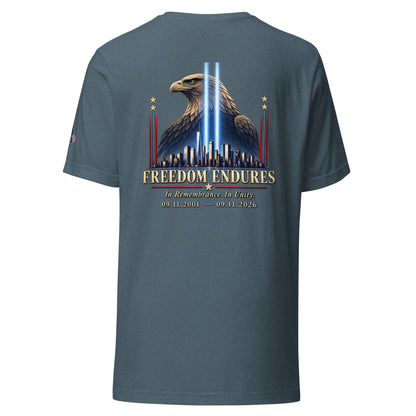 9/11 Freedom Endure Unisex t-shirt | Americish