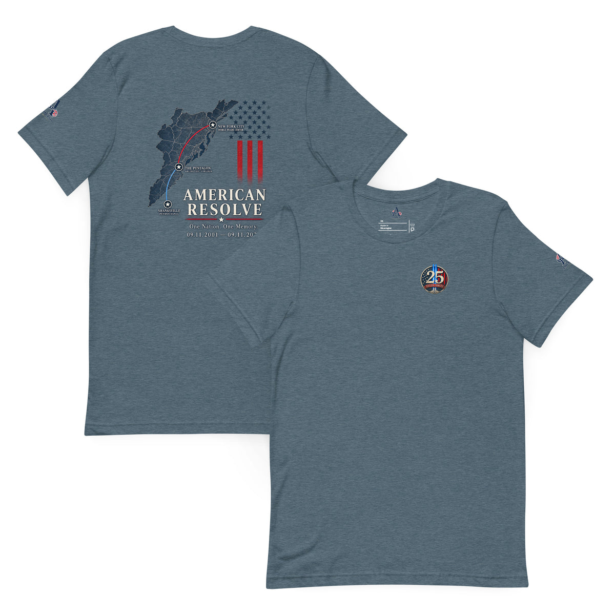 9/11-America Resolve Unisex t-shirt | Americish