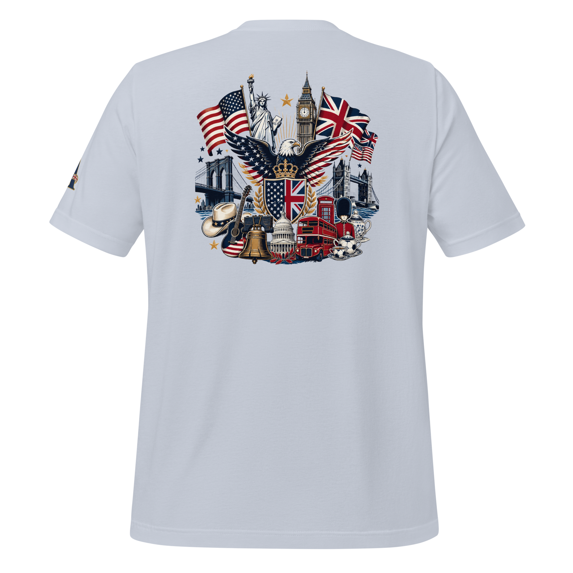 Proud-Americish & Collage Unisex T-shirt | Americish