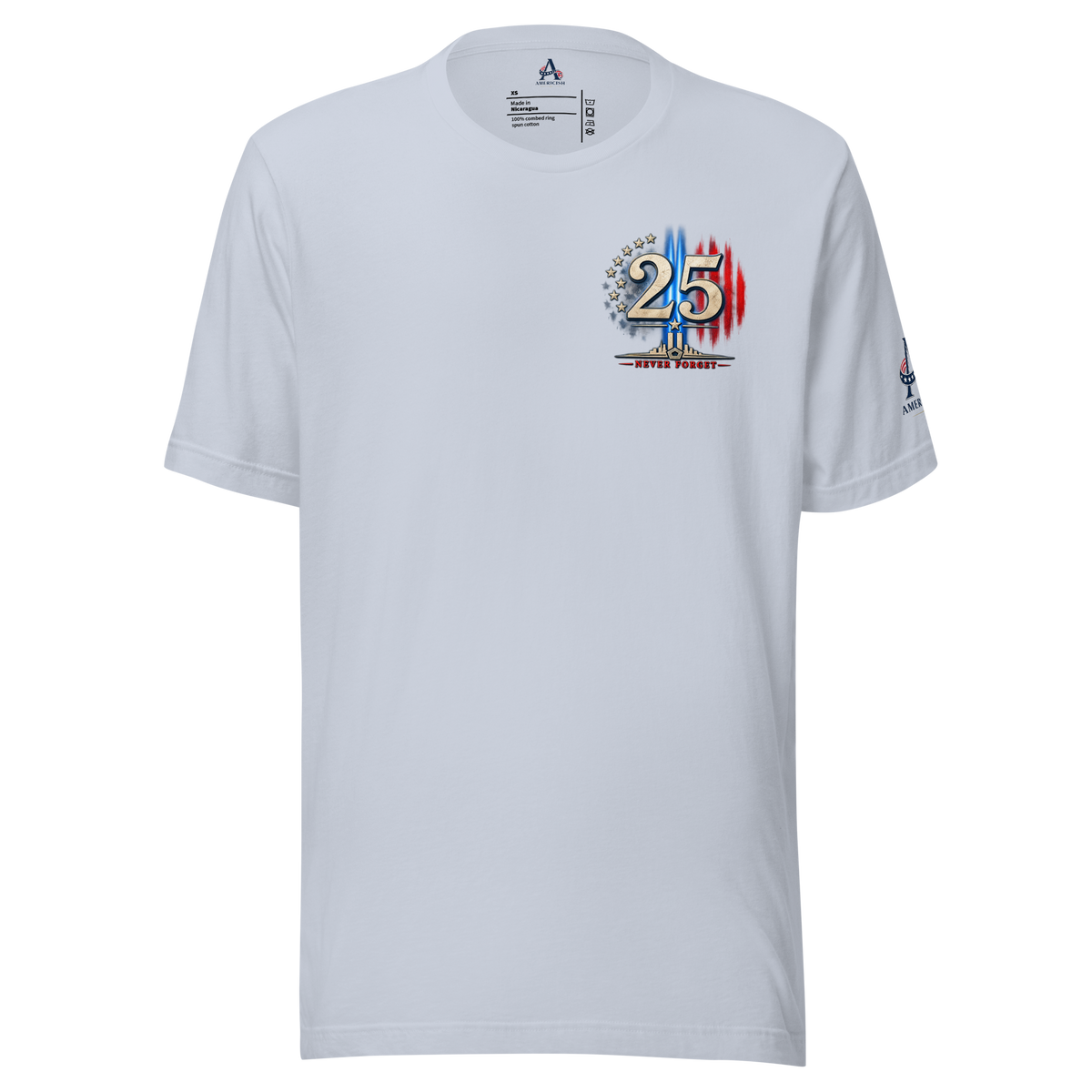 9/11-Never Forget 25 Yrs Unisex T-shirt | Americish