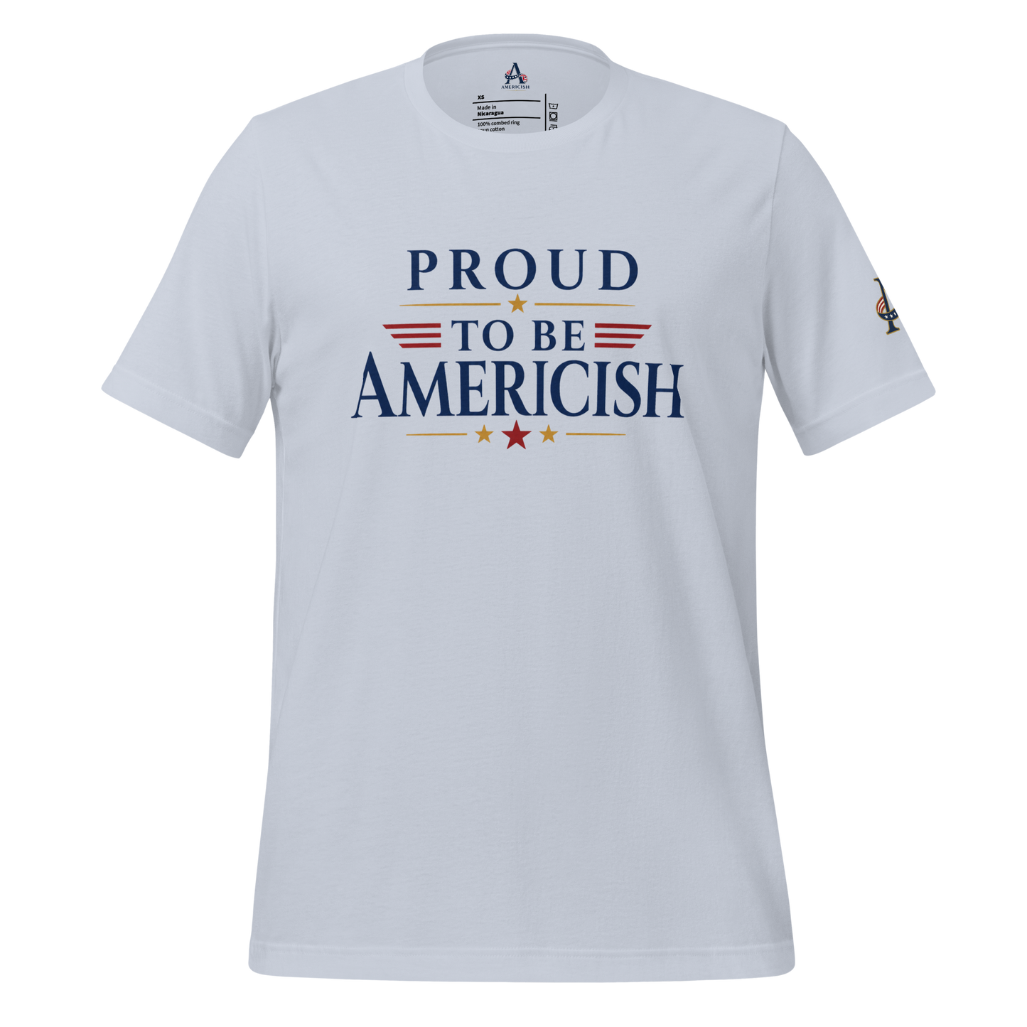 Proud-Americish & Collage Unisex T-shirt | Americish