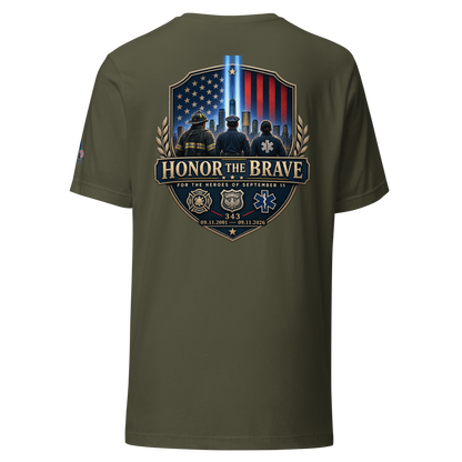 9/11-Honor the Brave Unisex t-shirt | Americish