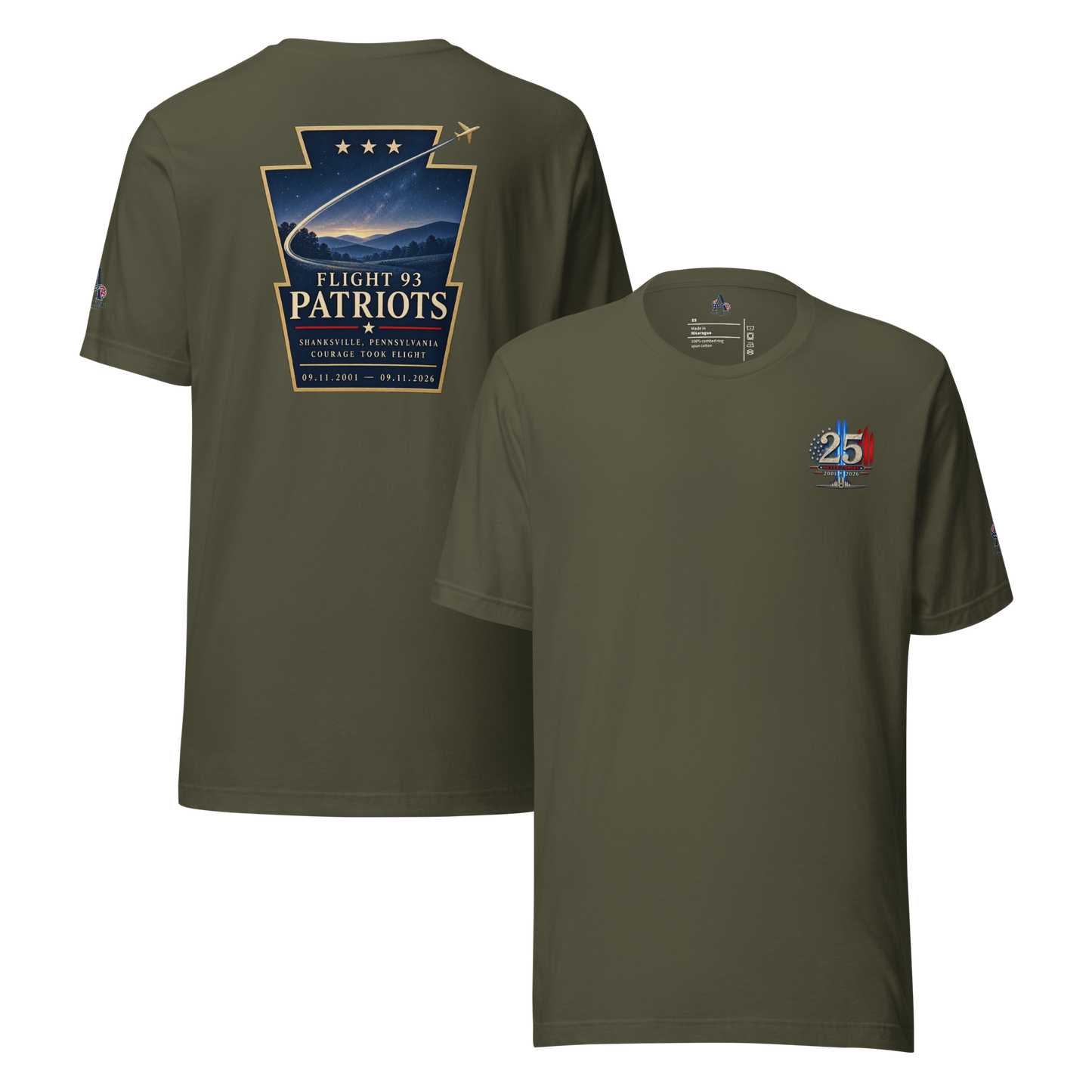 9/11-Flight 93 Patriots Unisex t-shirt | Americish