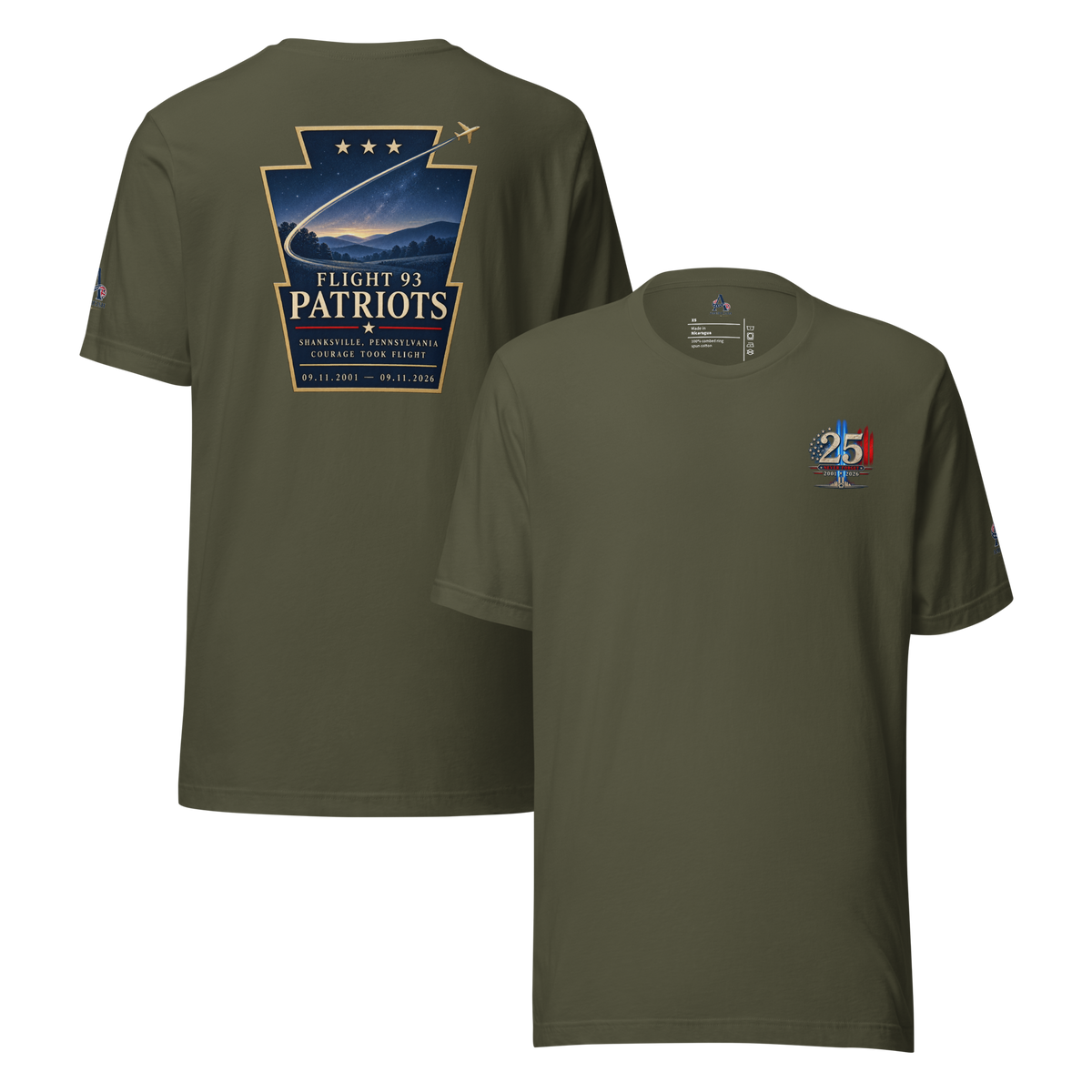 9/11-Flight 93 Patriots Unisex t-shirt | Americish