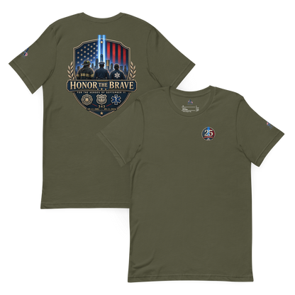 9/11-Honor the Brave Unisex t-shirt | Americish