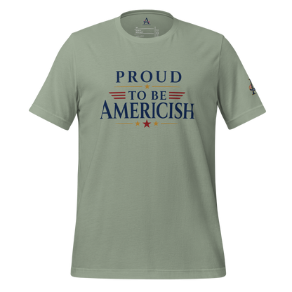 Proud-Americish & Collage Unisex T-shirt | Americish