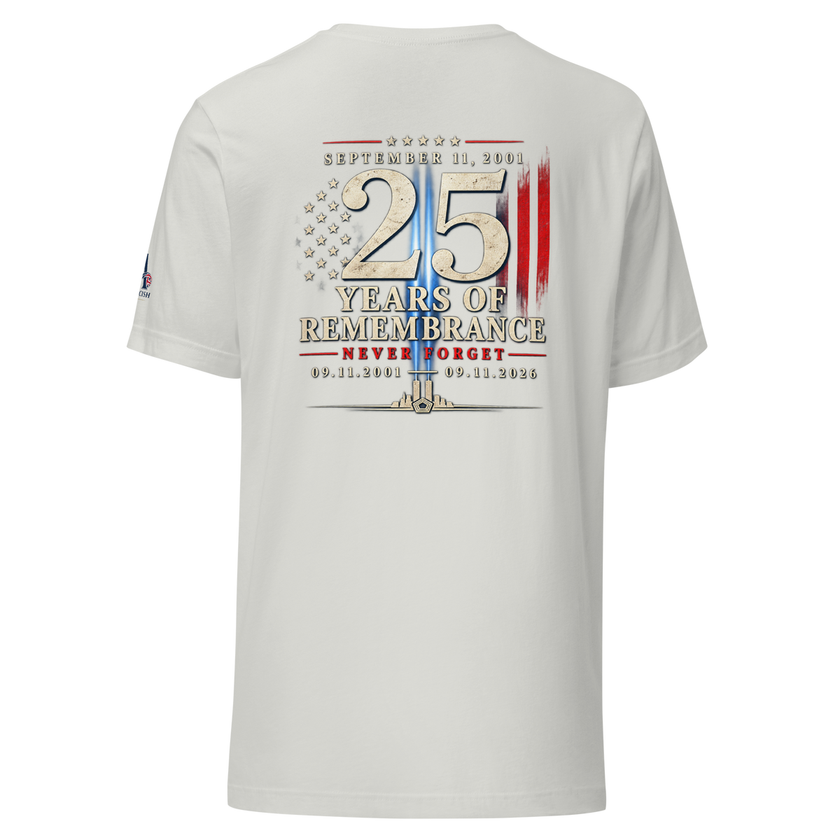 9/11-25 Yrs of Remembrance Unisex t-shirt | Americish