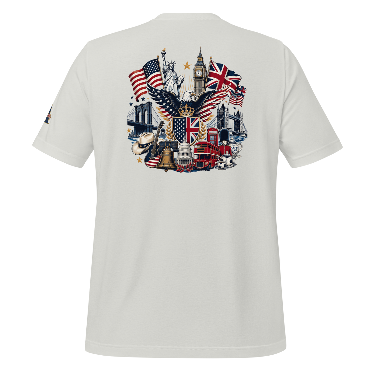 Proud-Americish & Collage Unisex T-shirt | Americish