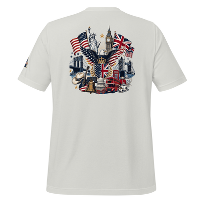 Proud-Americish & Collage Unisex T-shirt | Americish