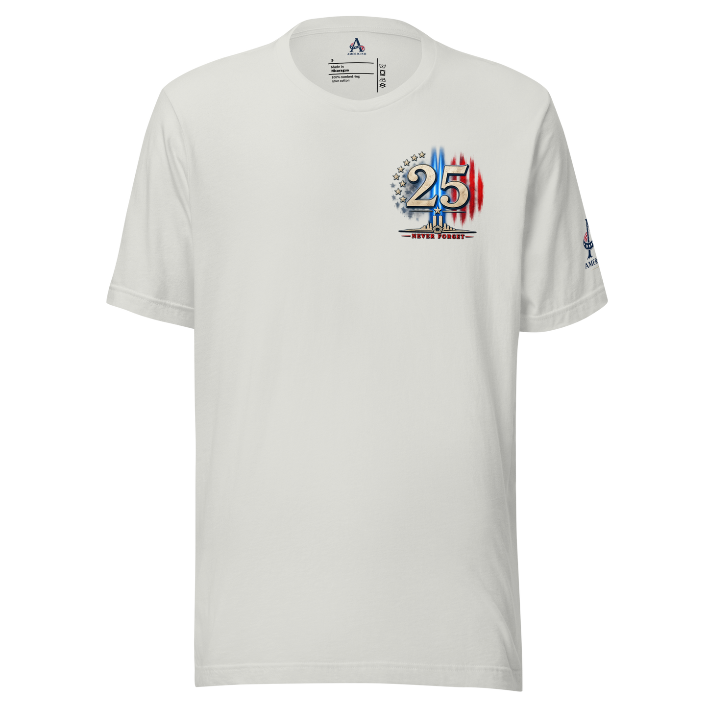 9/11-Never Forget 25 Yrs Unisex T-shirt | Americish