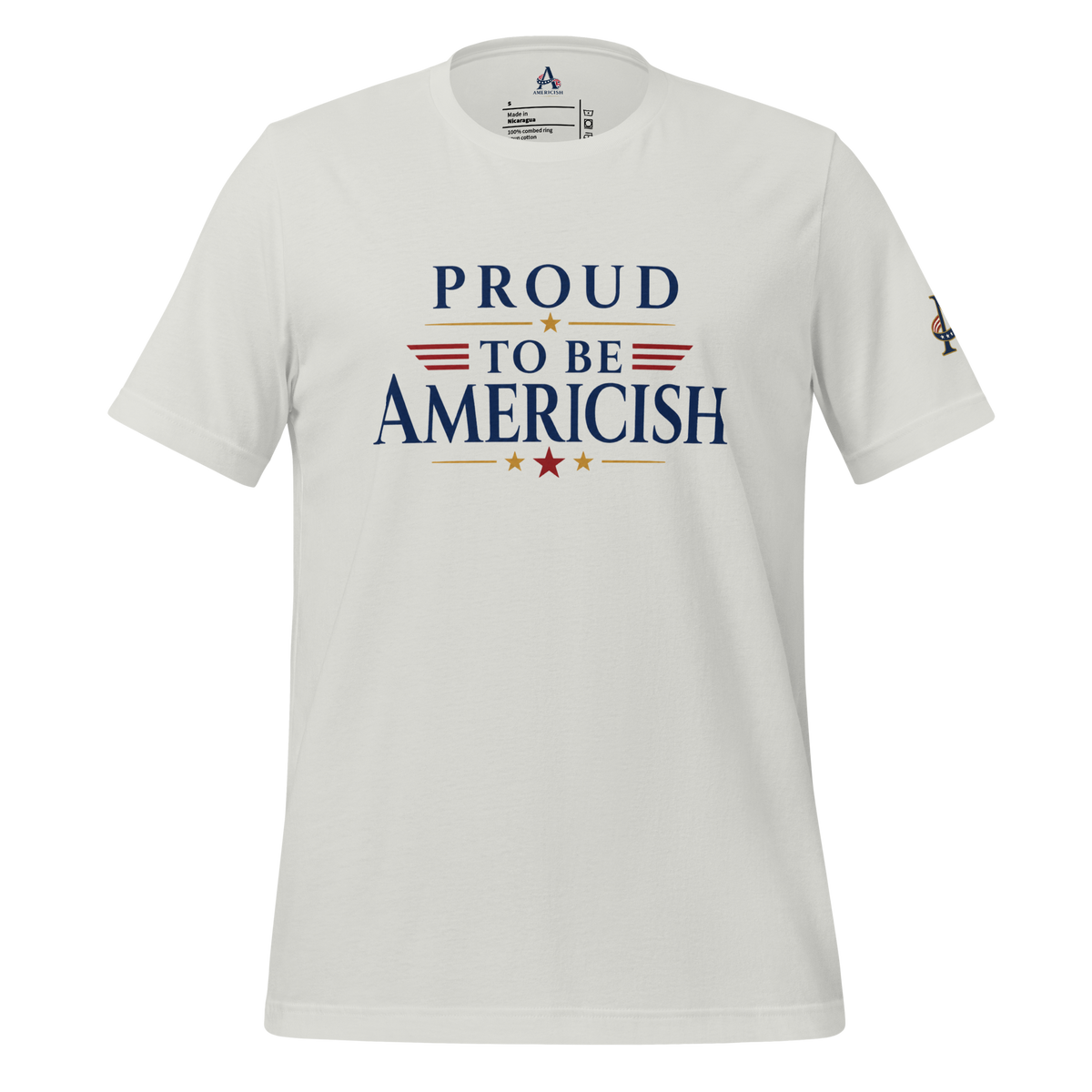 Proud-Americish & Collage Unisex T-shirt | Americish