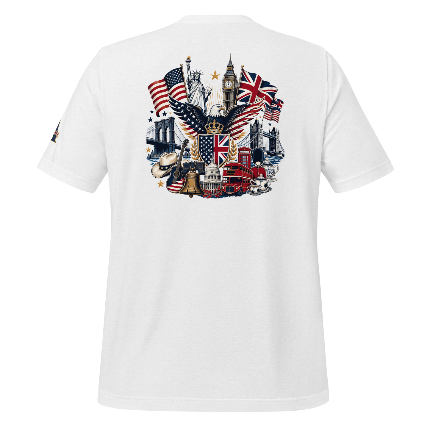 Proud-Americish & Collage Unisex T-shirt | Americish