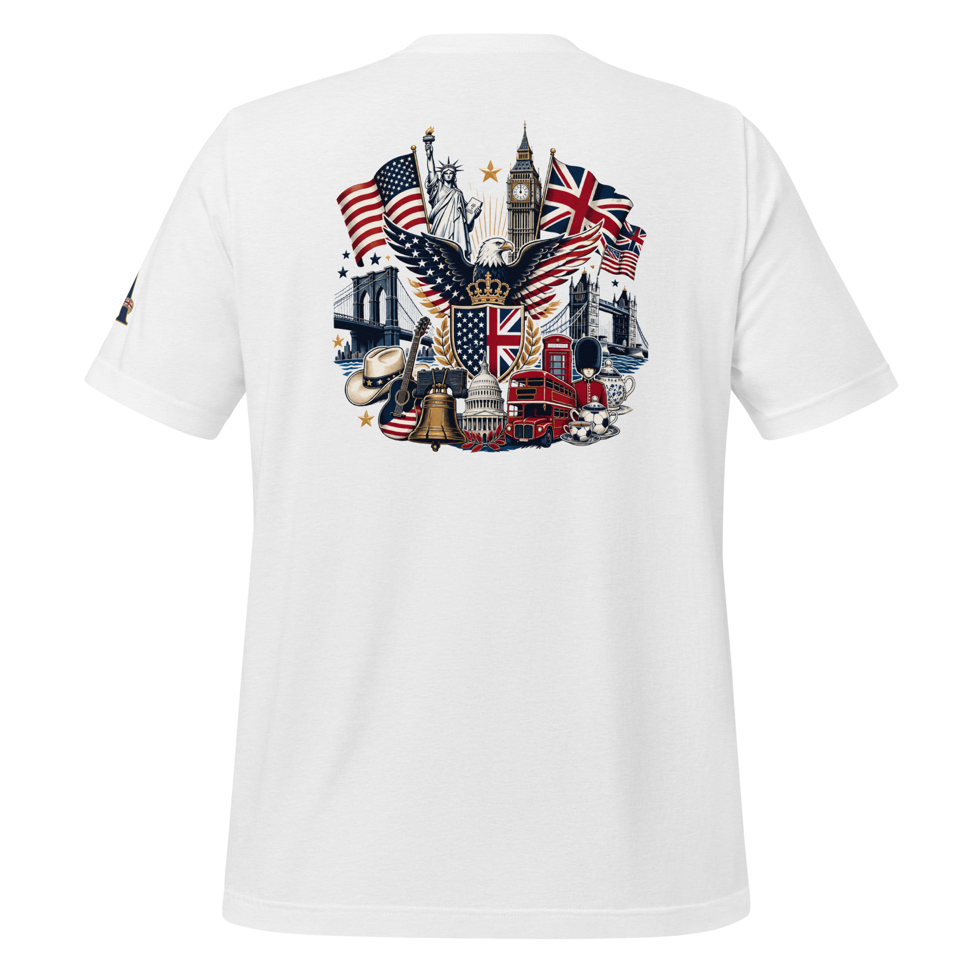Proud-Americish & Collage Unisex T-shirt | Americish