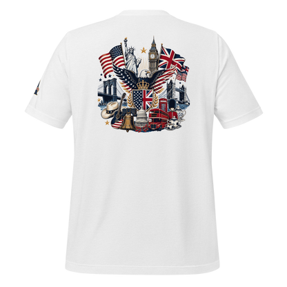 Proud-Americish & Collage Unisex T-shirt | Americish
