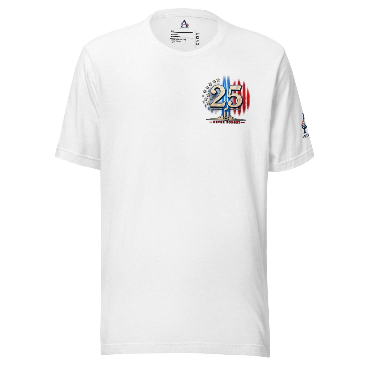 9/11-Never Forget 25 Yrs Unisex T-shirt | Americish