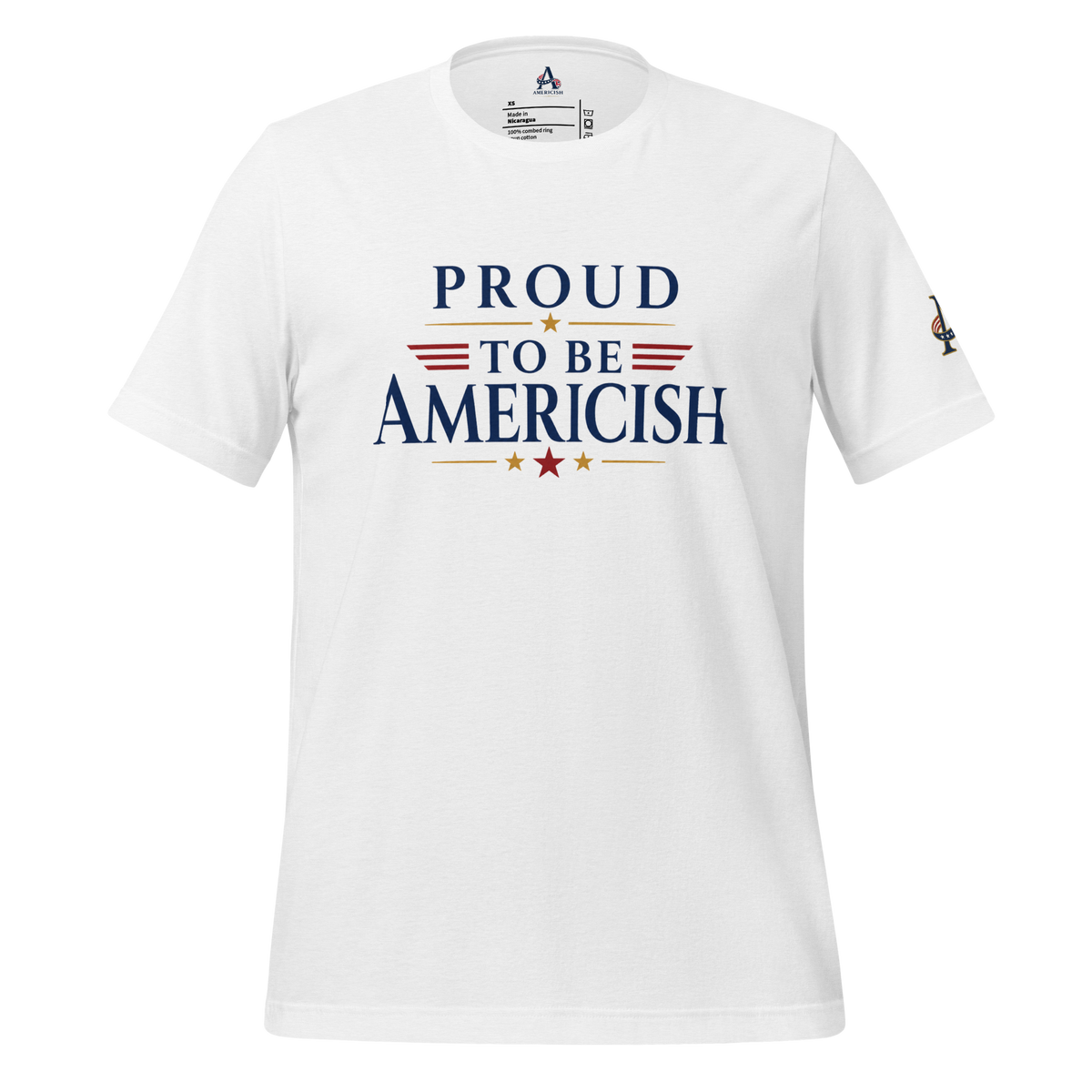 Proud-Americish & Collage Unisex T-shirt | Americish