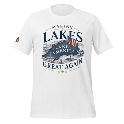 Making Lakes Great Again Map Unisex T-Shirt | Americish