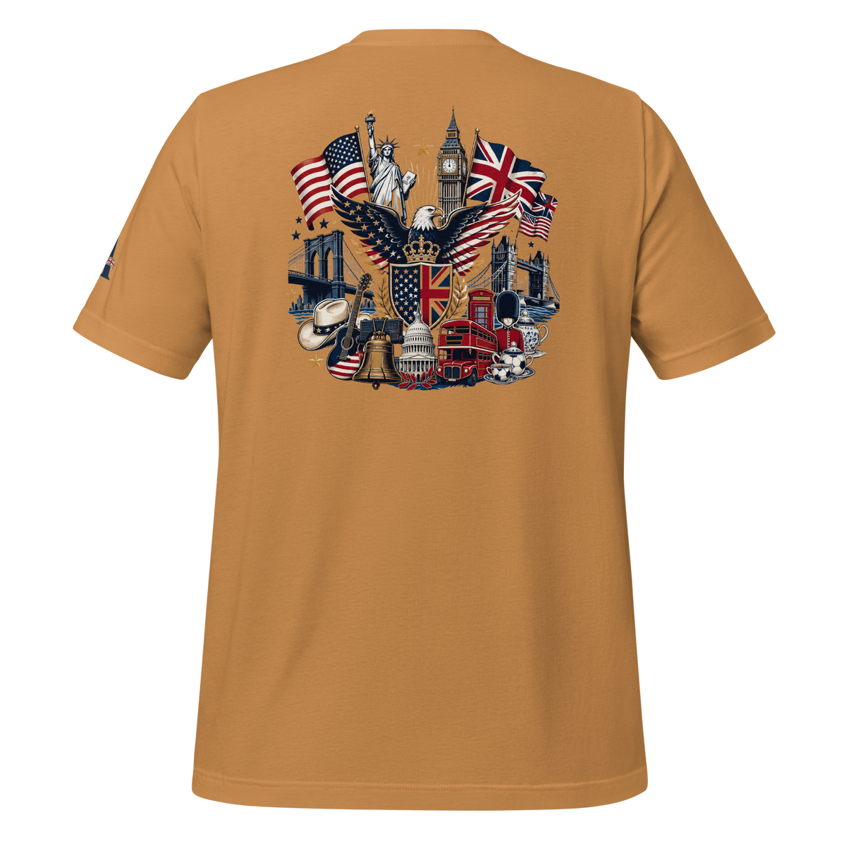 Proud-Americish & Collage Unisex T-shirt | Americish