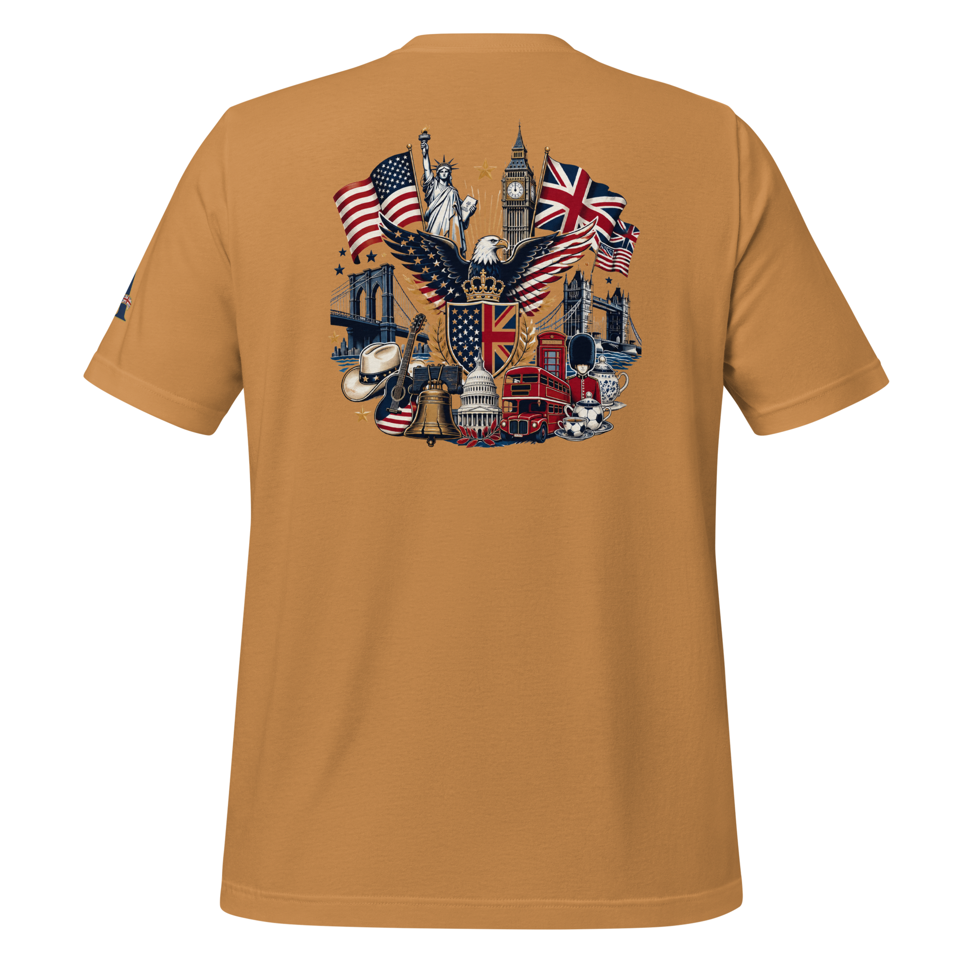 Proud-Americish & Collage Unisex T-shirt | Americish