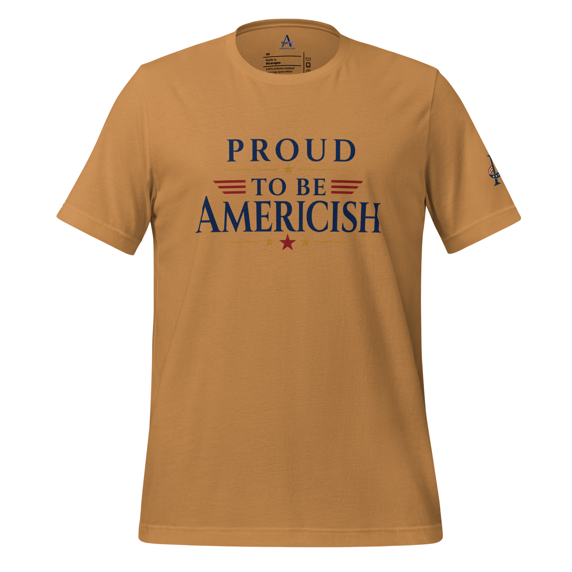 Proud-Americish & Collage Unisex T-shirt | Americish