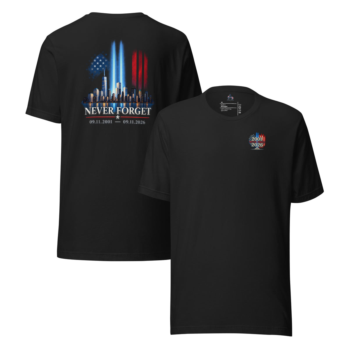 9/11 Never Forget Unisex t-shirt | Americish
