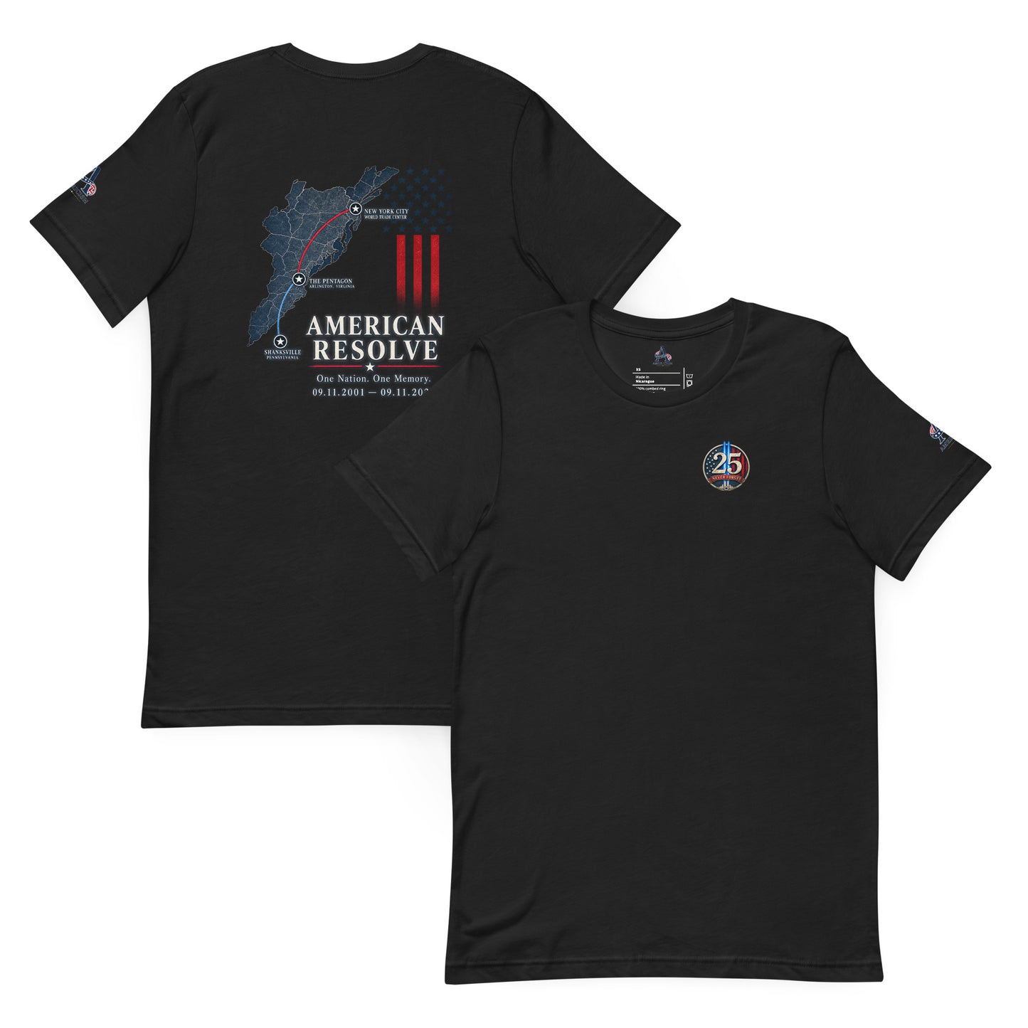 9/11-America Resolve Unisex t-shirt | Americish