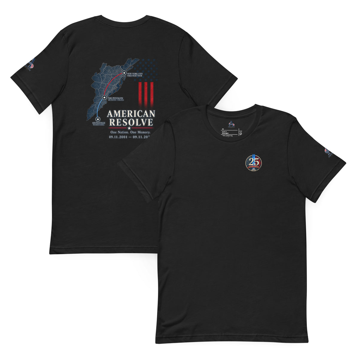 9/11-America Resolve Unisex t-shirt | Americish