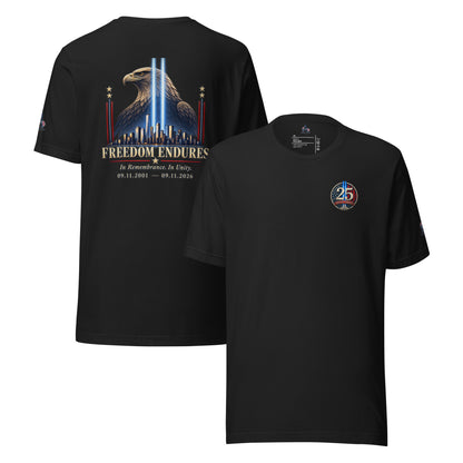 9/11 Freedom Endure Unisex t-shirt | Americish