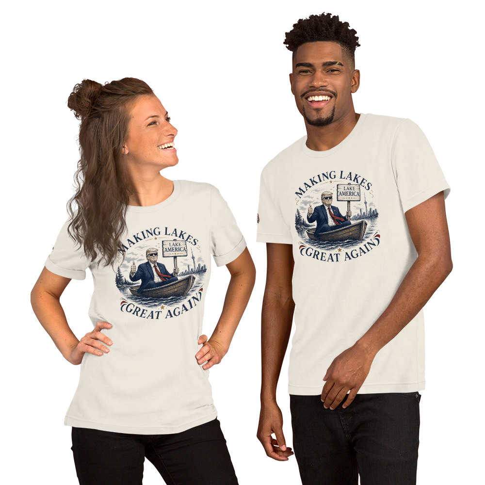 Making Lakes Great Again Trump Boat Unisex T-Shirt | Americish