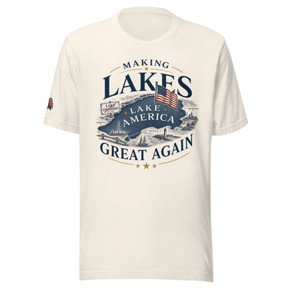 Making Lakes Great Again Map Unisex T-Shirt | Americish