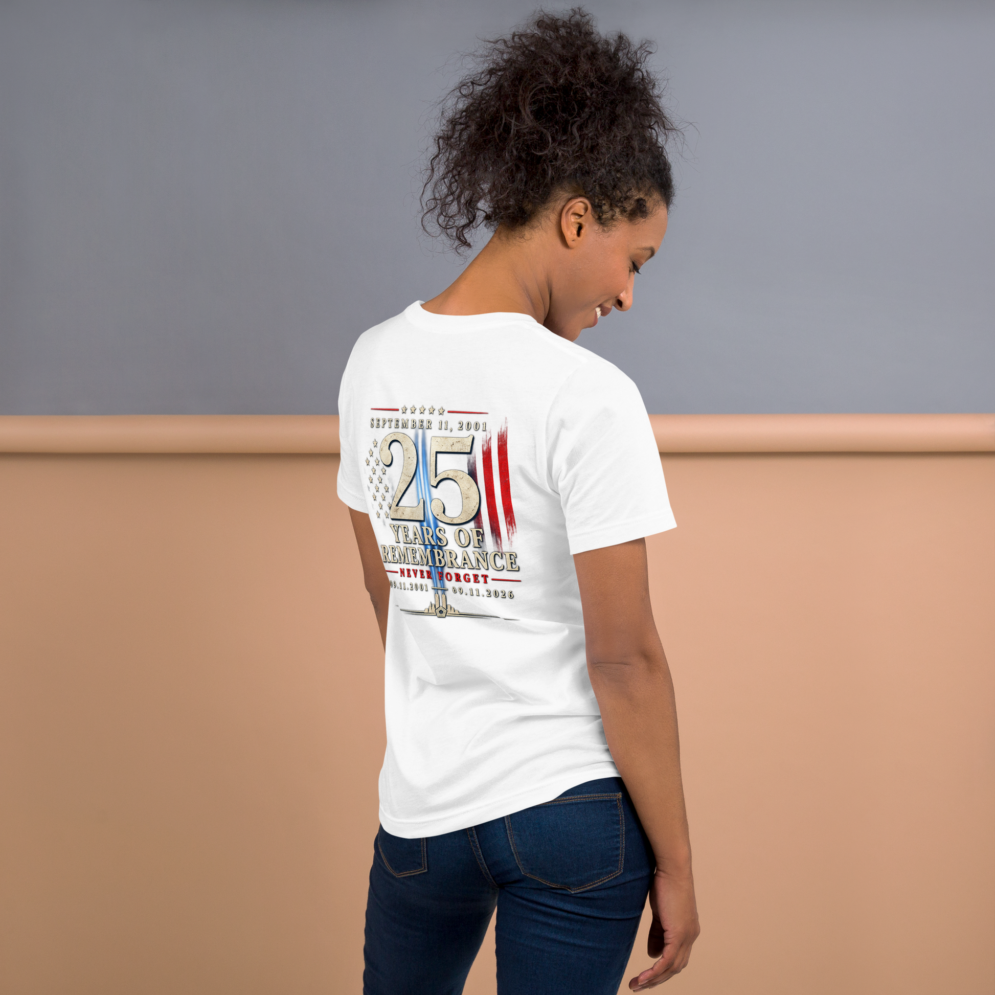 9/11-25 Yrs of Remembrance Unisex t-shirt | Americish