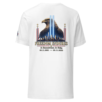 9/11 Freedom Endure Unisex t-shirt | Americish