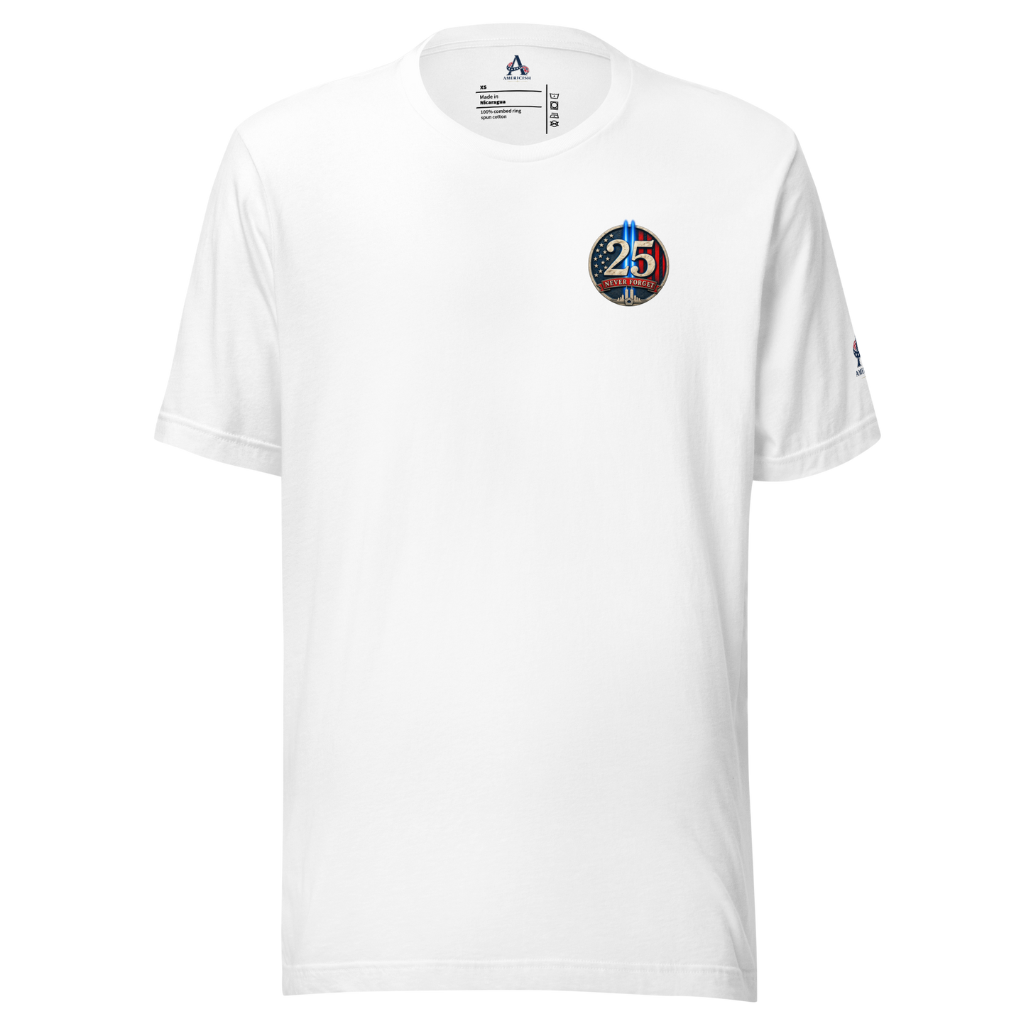 9/11-25 Yrs of Remembrance Unisex t-shirt | Americish