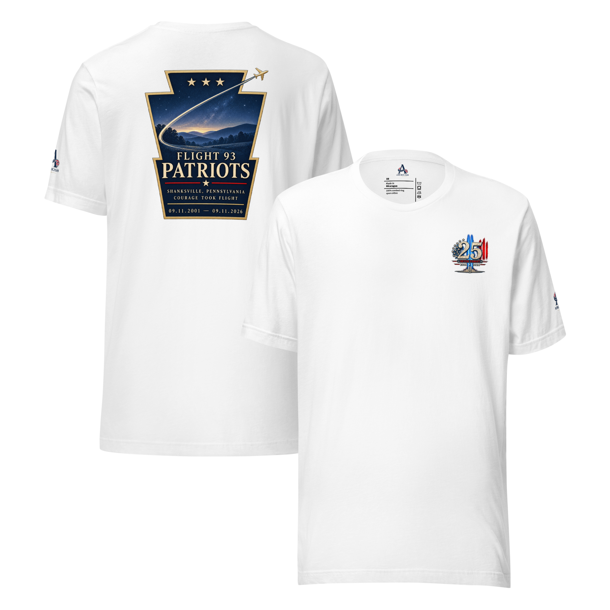 9/11-Flight 93 Patriots Unisex t-shirt | Americish