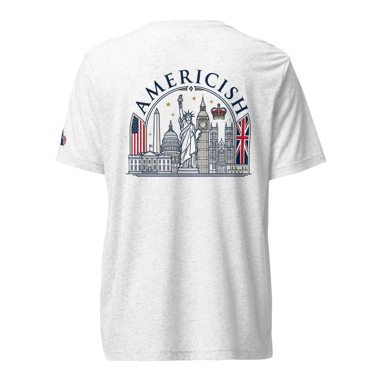 Americish Arched Syline Short sleeve T-Shirt | Americish