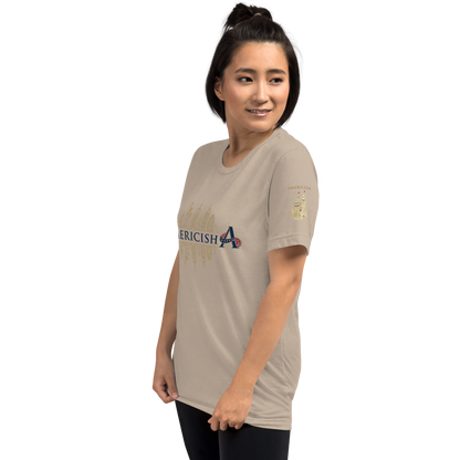 Americish Gold Skylines -Short sleeve t-shirt | Americish