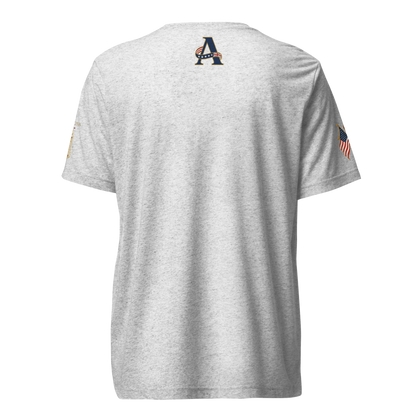 Americish Gold Skylines -Short sleeve t-shirt | Americish