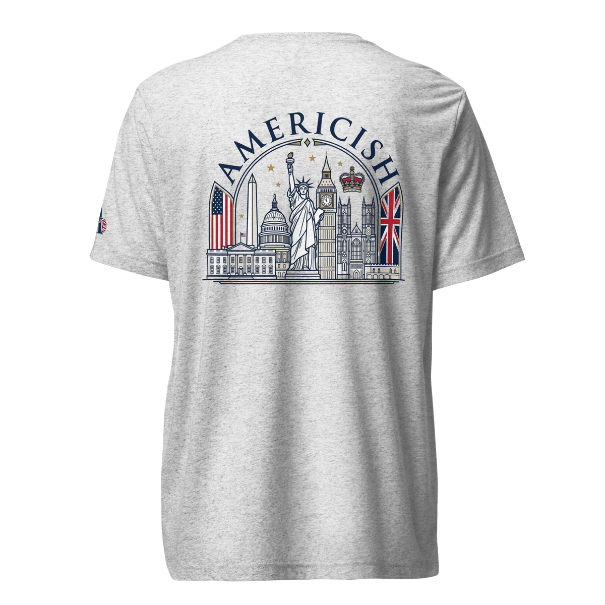 Americish Arched Syline Short sleeve T-Shirt | Americish