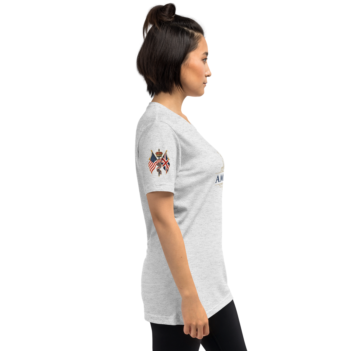 Americish Gold Skylines -Short sleeve t-shirt | Americish