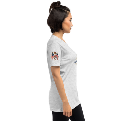 Americish Gold Skylines -Short sleeve t-shirt | Americish
